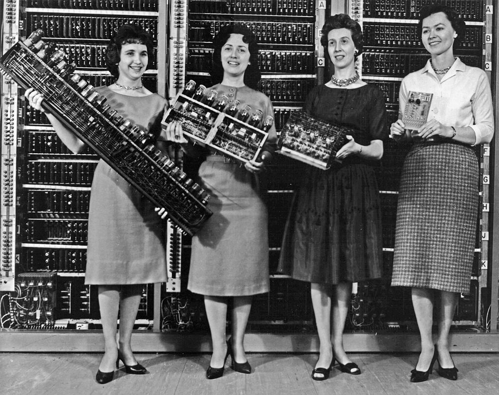 When the computer wore a skirt