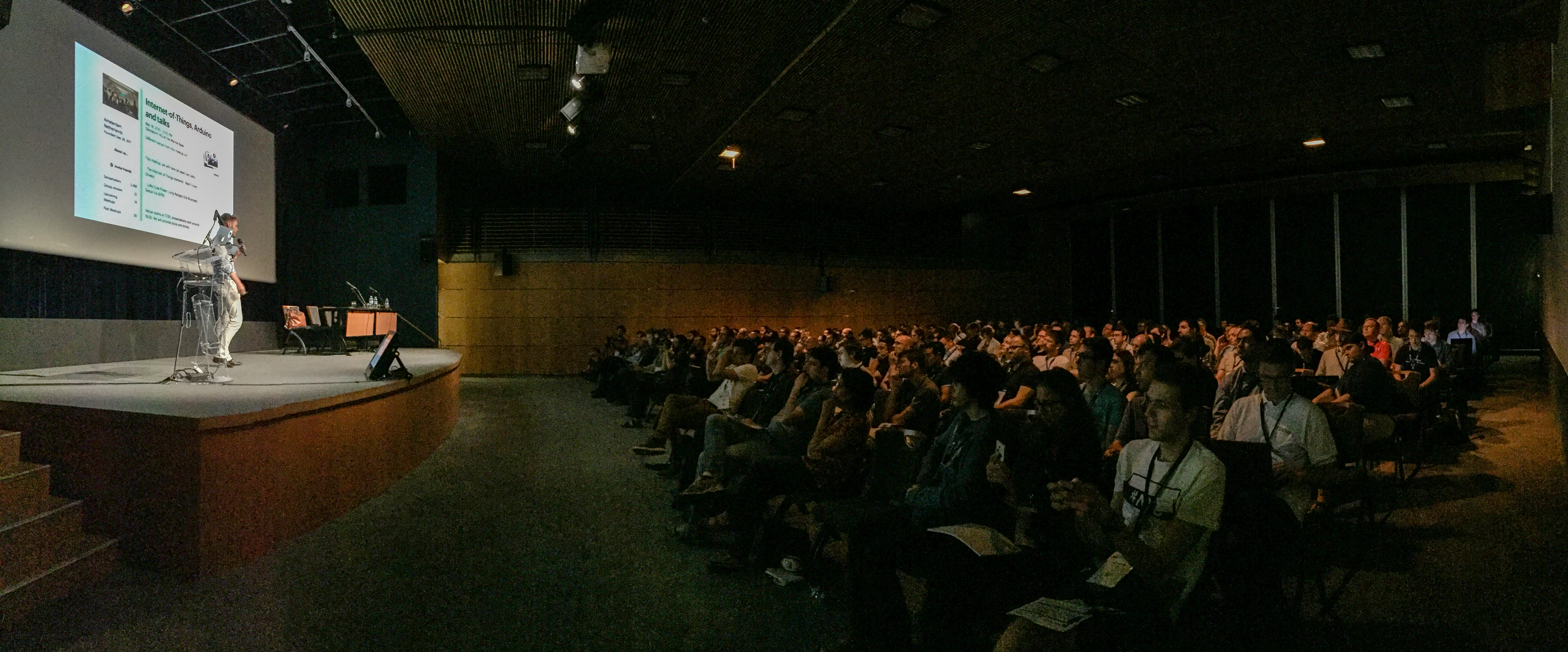 Picture taken during the Keynote